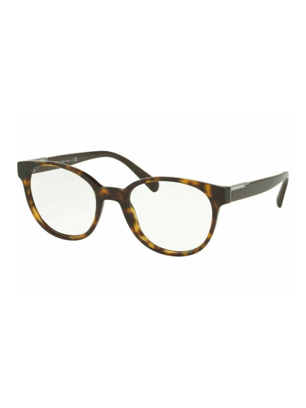 Prada Eyeglasses PR10UVF NKO1O1 54 Havana, Size 54-20-145 Optical Frame